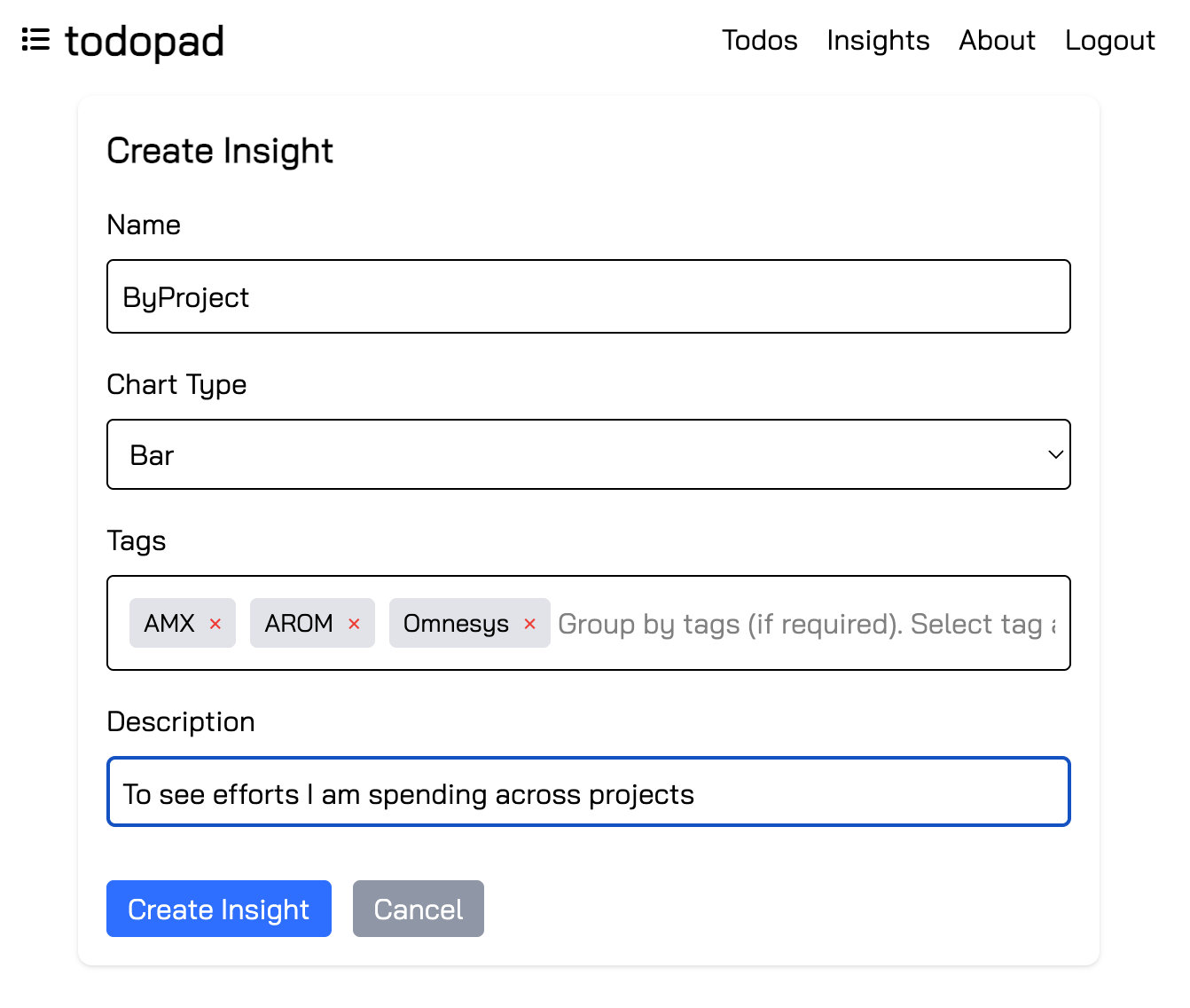 Create Insights